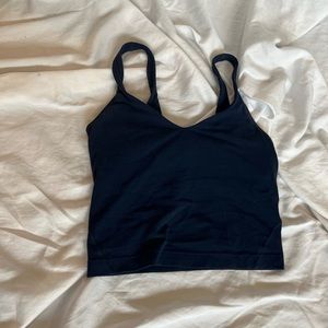 LULULEMON | navy blue align tank